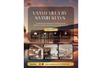 Top Places to stays in Vaayu Villa by Saanjh Stays