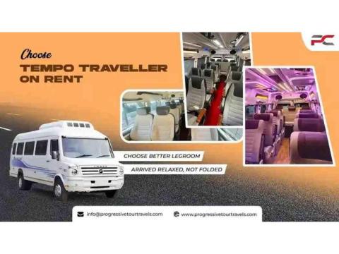 Tempo Traveller Booking in Delhi for Your Next Group Trip