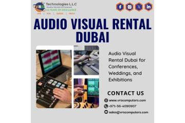 Need Audio Visual Rental Dubai Events?