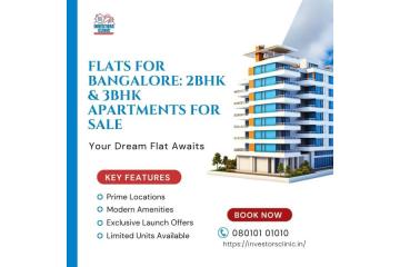 Flats in Bangalore – Modern 2BHK & 3BHK Apartments
