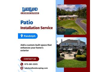 Patio Installation in Randolph