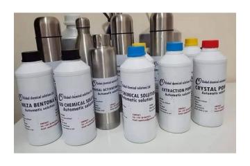 We sell SSD chemicals solution for cleaning bank bills