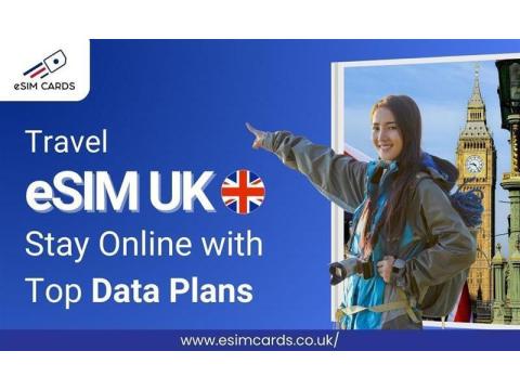 Buy eSIM Online UK | Instant Activation & No Roaming Fees