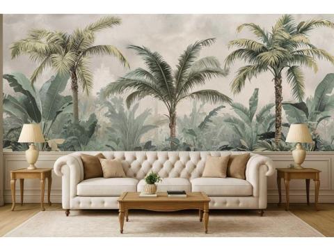 Palmera Custom Wallpaper Malaysia – Tropical Mural Designs