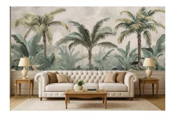 Palmera Custom Wallpaper Malaysia – Tropical Mural Designs