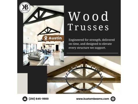 Wood Trusses in Austin