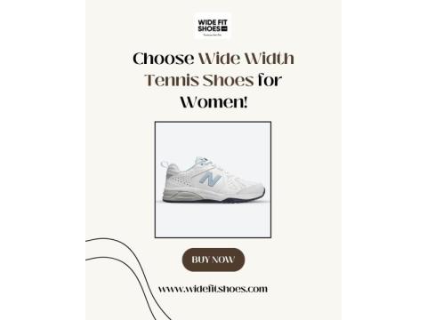 Choose Wide Width Tennis Shoes for Women!