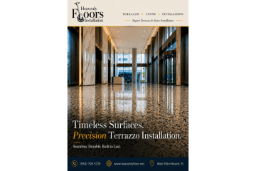 Timeless Terrazzo Floors in West Palm Beach, FL – Built for Beauty & Durability