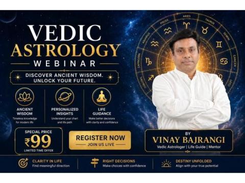 Book Your Seat For Exclusive Astrology Webinar Today