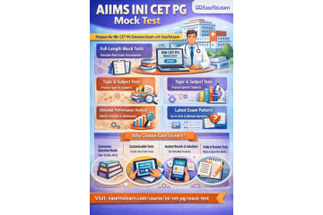 AIIMS INI CET PG Mock Test – Ace INI CET PG with Real Exam-Level Practice | EaseToLearn