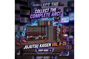 Jujutsu Kaisen Manga Series Vol 0–25 Complete Set