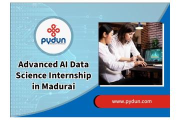 Advanced AI Data Science Internship in Madurai