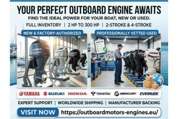 Buy Tohatsu Outboard Motors Direct — 2-Stroke and 4-Stroke Engines at the Lowest Prices