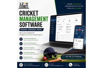 Cricket Management Software by The 12th Men | Easy Tournament Management