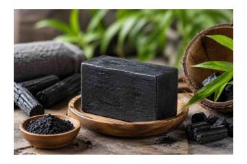 Activated Charcoal Soap Bar for Deep Cleansing & Clear Skin
