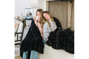 Upgrade Your Space with Sleek and Modern Black Blankets