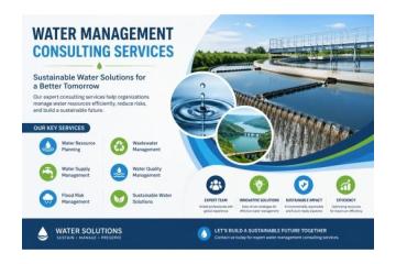 Book Top Water Management Consultants for Sustainable Water Solutions