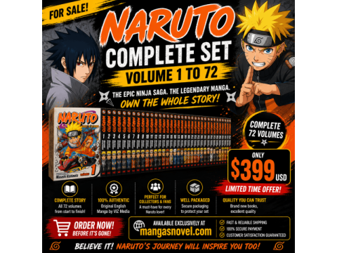 Naruto Manga Complete Series Review Vol 1–72