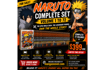 Naruto Manga Complete Series Review Vol 1–72