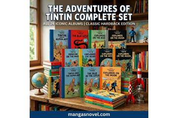 The Adventures of Tintin 8-Volume Compact Set for Sale