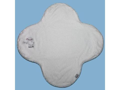 Premium Hooded Baby Towel – Soft Blue Baby Towel for Newborn Care
