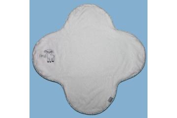 Premium Hooded Baby Towel – Soft Blue Baby Towel for Newborn Care