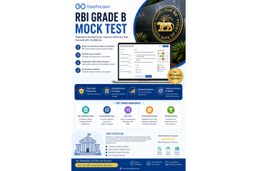 Ace RBI Grade B Exam with the Best RBI Grade B Mock Test – Practice Smart with EaseToLearn 