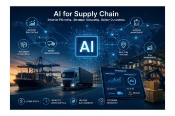 AI for Supply Chain: Smarter, Faster, and Data-Driven Operations 