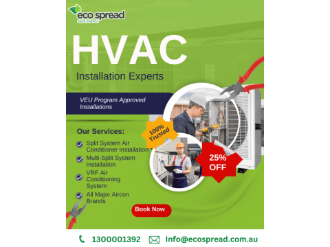 HVAC Installation Experts – Ecospread Melbourne