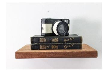 Skinny Wall Shelf Artistry Mahogany Shelves Mastery