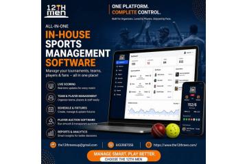 In-House Sports Management Software for Tournaments | The 12th Men