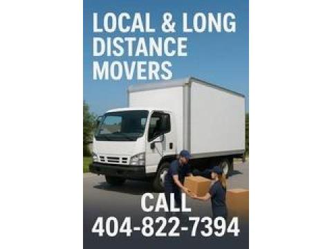 Apartment Storage Movers All Metro Atlanta: Call 404-822-7394