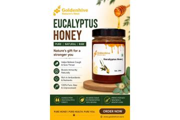 Natural Eucalyptus Honey for Cough & Immunity | Golden Hive