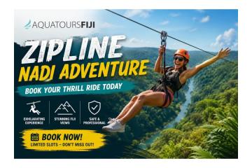 Zipline Nadi Adventure – Book Your Thrill Ride Today