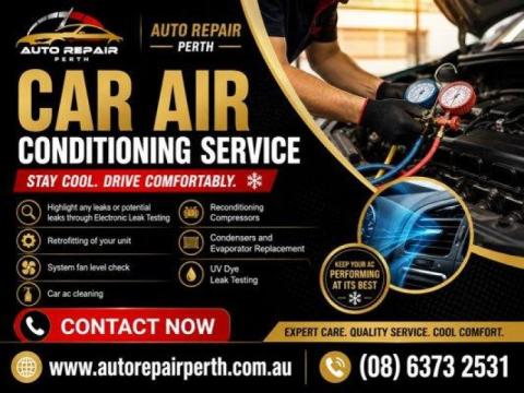 Car AC Smells or Leaks? Specialists in Auto repair Perth Can Help 