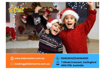 Kids Christmas Party Sydney | Fun by Kidz Mantra