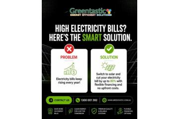 Switch to solar with Greentastic and reduce your electricity bill