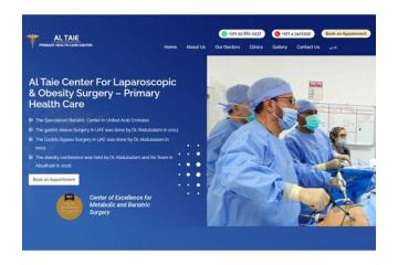 Website Design for Hospital – Dubai Website Design Company