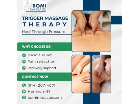 Specialized Trigger Massage Therapy Harrison NY
