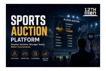 Best Sports Auction Platform | The 12th Men