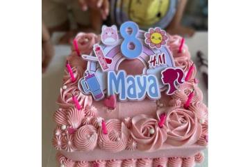 Cake Topper with Name Handmade Birthday Cake Decorations