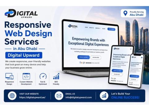 Responsive Web Design Services in Abu Dhabi | Digital Upward