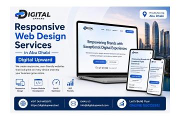 Responsive Web Design Services in Abu Dhabi | Digital Upward