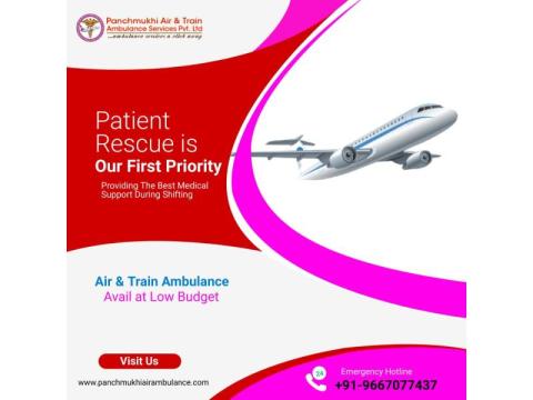 Panchmukhi Air and Train Ambulance Services in Varanasi Offer Top-Quality Service
