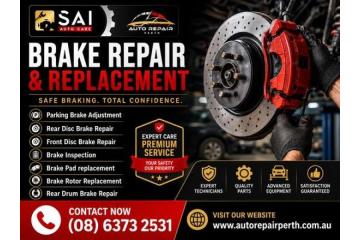 Every Auto Brake Component Checked, Tested, and Replaced If Needed