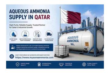 Need Aqueous Ammonia in Qatar? Contact Us Today