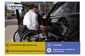 Safe & Comfortable Wheelchair Taxi Springvale Available 24/7 Melbourne