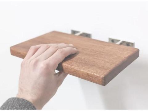 Small Floating Shelf Elegance for Small Spaces - 2/2