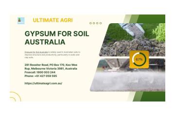 Gypsum for soil Australia