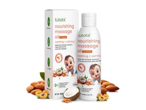 Nourishing Baby Massage Oil for Fairness and Healthy Natural Glow